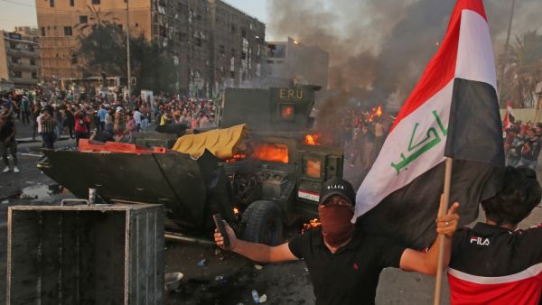 احتجاجات في الناصرية/ أرشيفية