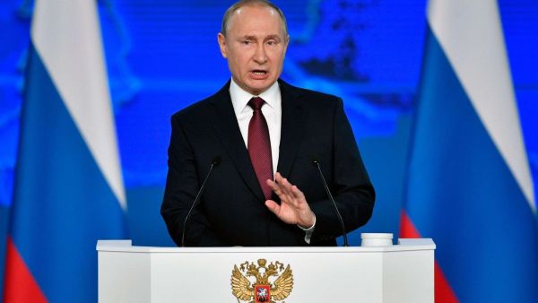 الرئيس الروسي فلاديمير بوتين