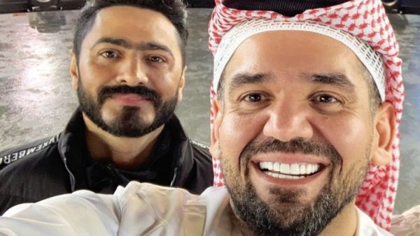 حسين الجسمي و تامر حسني يفتتحان مهرجان دبي للتسوق