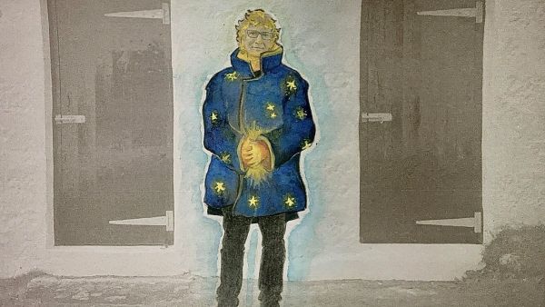 One of the artworks submitted for the video. (UNHCR/Helena BS)