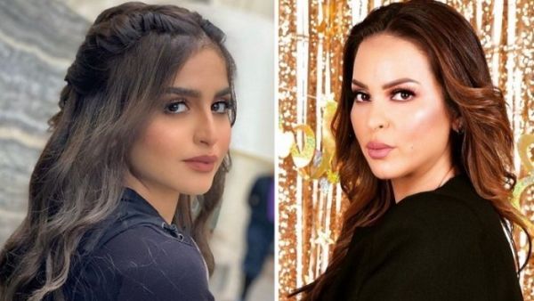 منى السابر وابنتها حلا الترك