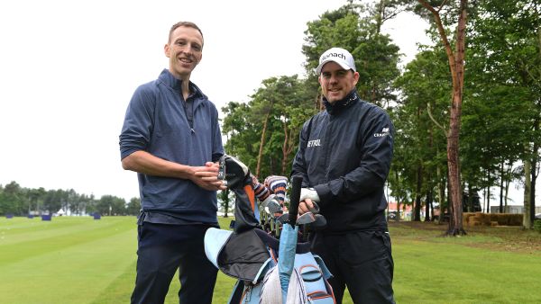 Dr Andrew Murray with Richie Ramsay at last year Aberdeen Standard Investments Scottish Open (Photo: Supplied)