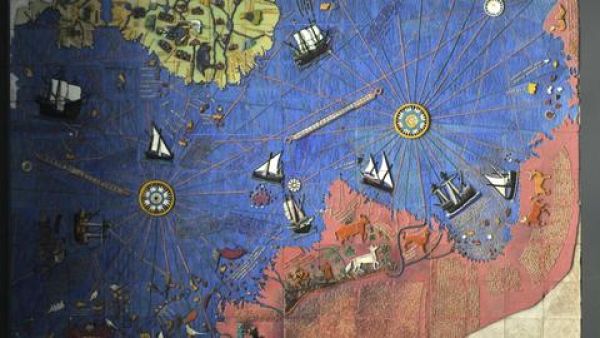Piri Reis, a 16th-century Ottoman cartographer, drew one of the most accurate world maps in 1513 (Twitter)