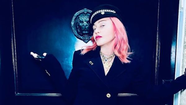 The Queen of Pop shared a series of pictures of her new tattoo