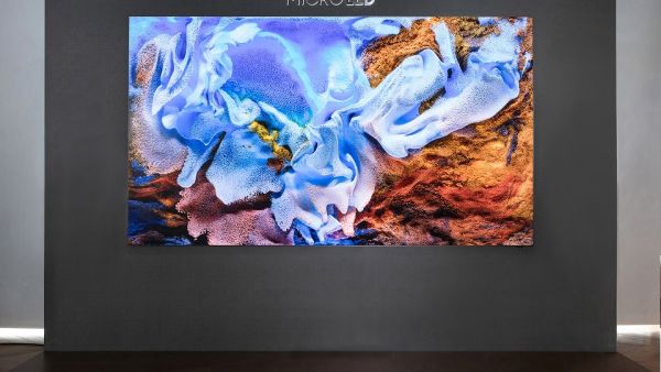 شاشات العرض المنزلية بتقنية MicroLED جهاز العرض المرئي MicroLED من سامسونج يدشن حقبة جديدة من التجارب المرئية بفضل جودة الصورة والتصميم المذهلين