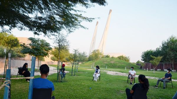 Walking Back to Normal: Georgetown Students Have First Outdoor Event at QF’s Oxygen Park