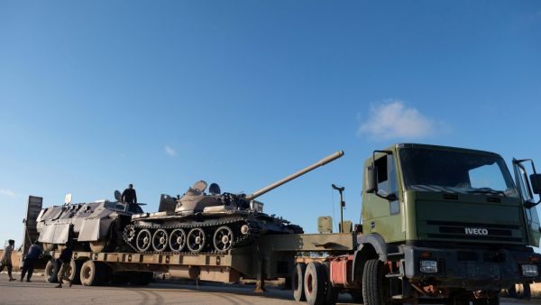  رصد تحشيد بالأسلحة وآلاف في منطقة الهيشة والقداحية وزمزم وعموم شرق مصراتة