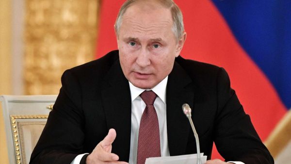 الرئيس الروسي، فلاديمير بوتين
