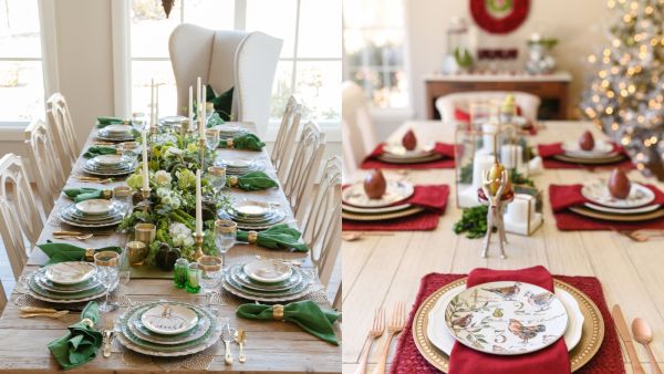 الأحمر أم الأخضر..ماذا تقول عنك مائدة عيدالميلاد ؟