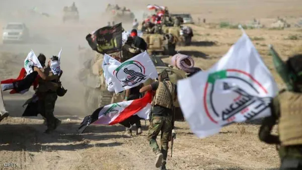 عناصر من الحشد الشعبي في العراق