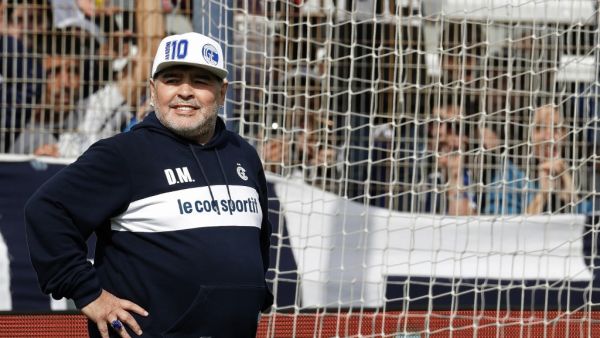 Diego Maradona died from heart failure, a post mortem has revealed (Photo: AFP)