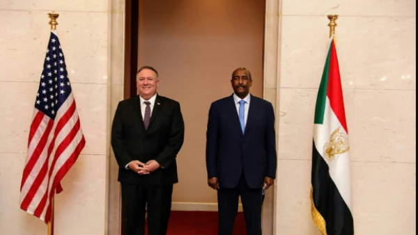 Trump announced last week he would take Sudan, which the US designated as a state sponsor of terrorism in 1993, off the list once it had deposited $335m it had pledged to pay in compensation for the Kenya and Tanzania bombings [File: Sudan's Foreign Media Council/AFP]