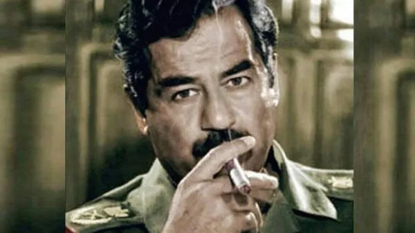 الرئيس العراقي الراحل صدام حسين