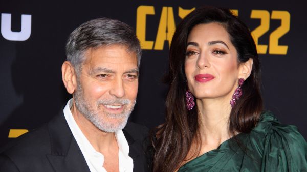The 'Monuments Men' star has enjoyed spending time with his wife and their children 