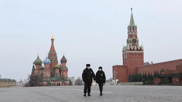 Covid-19, quarantine in Moscow city. (Shutterstock/ File Photo)