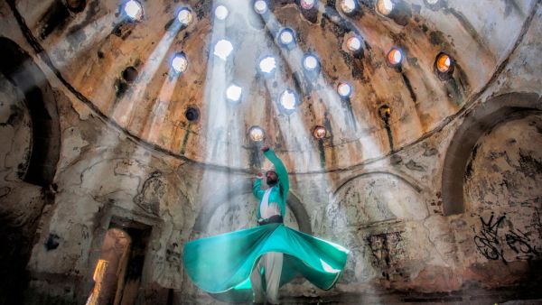 Colored Whirling Dervishes  (Shutterstock)	