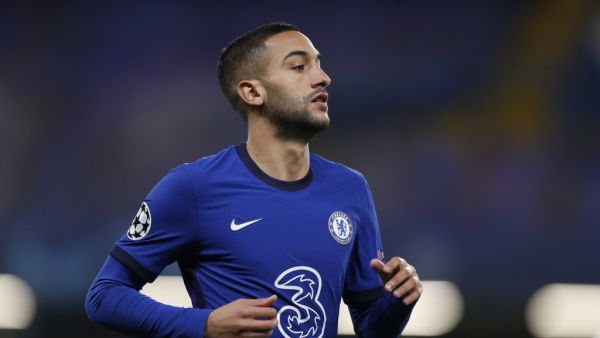 Frank Lampard has seen the Morocco international shine since joining from Ajax, while Olivier Giroud has become a key part of his plans once again (Photo: AFP)