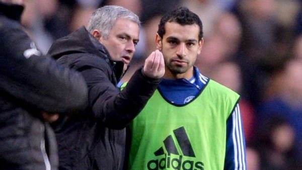 صورة أرشيفية لصلاح ومورينيو عندما كانا في تشيلسي