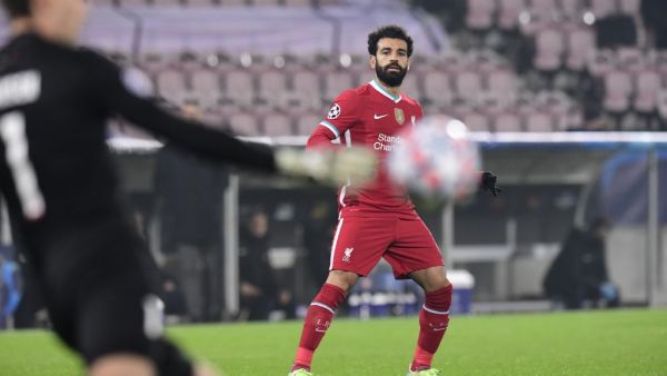 The Egyptian frontman has finished as the Premier League’s top marksman in two of his three seasons at Anfield and is chasing down a hat-trick (Photo: AFP)