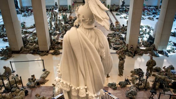 Lawmakers in the lower chamber are expected to vote for impeachment around 3:00 pm (2000 GMT) -- marking the formal opening of proceedings against Trump.  Brendan Smialowski / AFP 