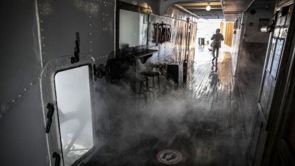 Over a century since it first cruised the glittering waters of the Nile, the steam ship "Sudan" draws tourists following the trail of legendary crime novelist Agatha Christie, whom it was inspired to pen one of her most famous whodunnits in 1937, "Death on the Nile". Khaled DESOUKI / AFP