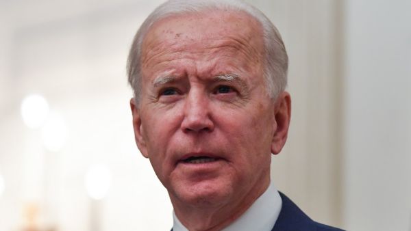 In this file photo US President Joe Biden speaks about the Covid-19 response before signing executive orders for economic relief to Covid-hit families and businesses in the State Dining Room of the White House in Washington, DC, on January 22, 2021. The United States' commitment to Taiwan is "rock-solid", the State Department said late January 23, 2021, as it warned that China's "attempts to intimidate" the island are a threat to regional peace. The comments are the first from Washington on relations with T