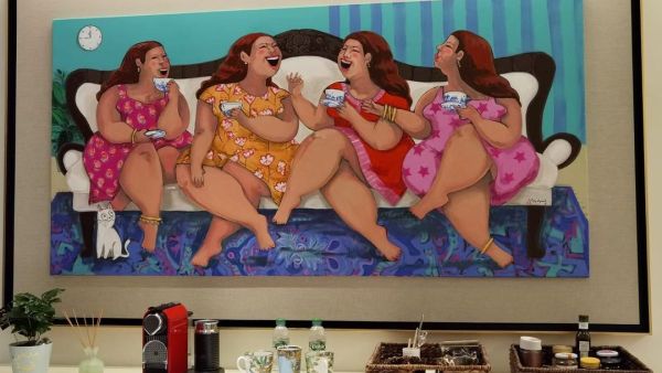 “The most important point is that I portrayed them feeling happy and satisfied. I want every woman to feel accepted and confident about how she looks.” (Instagram) “The most important point is that I portrayed them feeling happy and satisfied. I want every woman to feel accepted and confident about how she looks.” (Instagram)