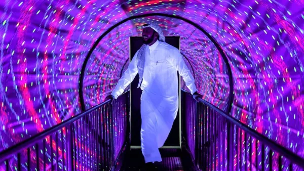 Vortex tunnel at Museum of Illusions. (Instagram)
