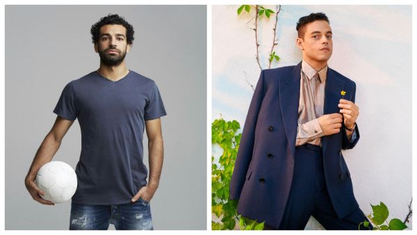 رامي مالك ومحمد صلاح