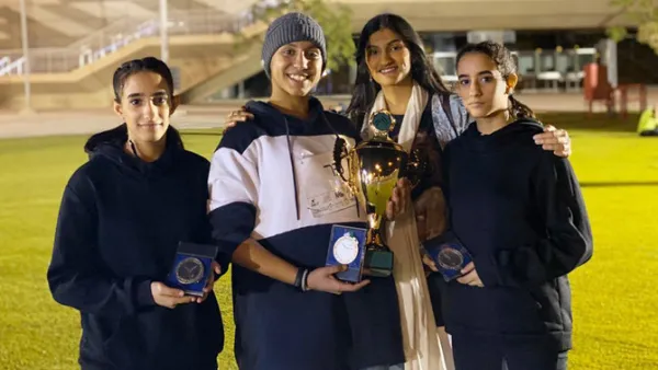 Meet Saudi Arabia's first female skating team aiming for international glory. (Twitter)