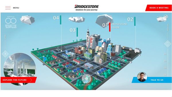 Bridgestone To Debut Virtual City of the Future, Showcase Mobility Solutions at CES 2021