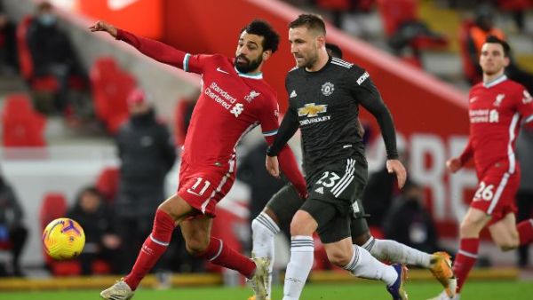 شو وصلاح خلال المباراة