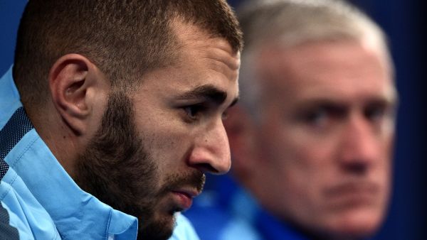 The striker accused the France coach of buckling to pressure from a racist element in France for leaving him out of the Euro 2016 team (Photo: AFP)