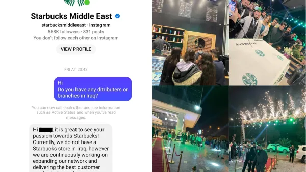 Starbucks is an American multinational chain of coffeehouses and roastery reserves headquartered in Seattle. (Twitter)
