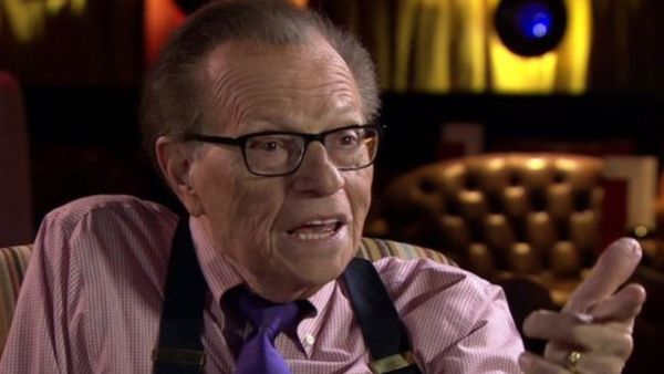  الإعلامي الأمريكي، لاري كينغ