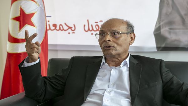 الرئيس التونسي السابق منصف المرزوقي