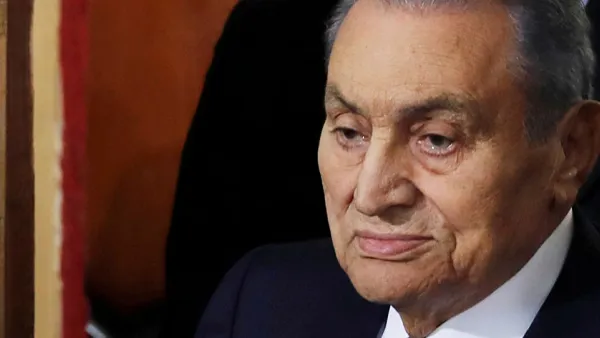 الرئيس المصري الراحل حسني مبارك