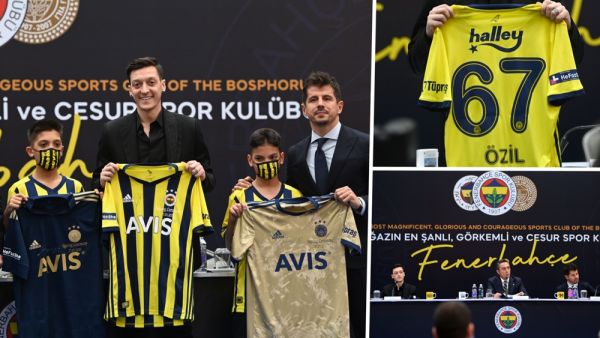  The former Arsenal midfielder had an unusual shirt choice at his new club, but there is a connection to his family's history (Photo: goal.com)