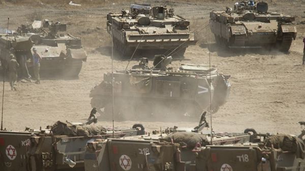 دبابات اسرائيلية في الجولان السوري المحتل