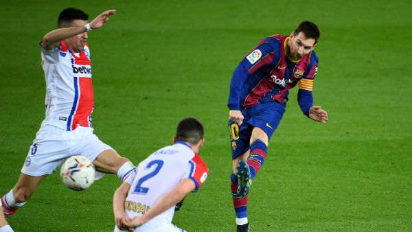 ميسي يفوز بجائزة أفضل لاعب في المباراة