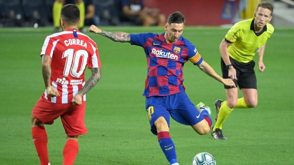 صورة أرشيفية لميسي وكوريا