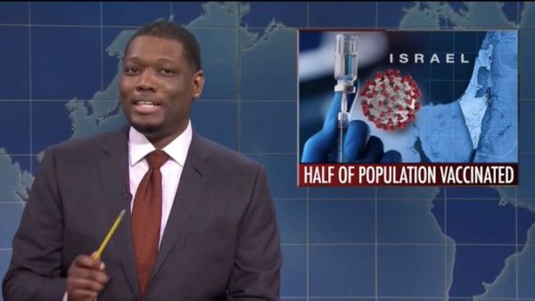 Michael Che's Israel joke (Twitter)