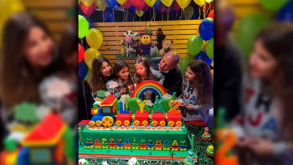 "Happy birthday to the shining little star in our family, LYA is turning 2," Nancy said