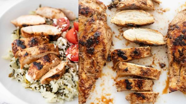 دجاج متبل بالزبادي