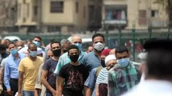 إجمالي العدد الذي تم تسجيله في مصر بفيروس كورونا المستجد حتى الأحد هو 169640 حالة