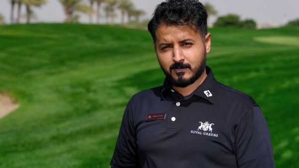 Hisham Abdullah Al-Harbi, mechanical technician at Royal Greens Golf & Country Club in Jeddah, said: ‘I feel fortunate to be involved with a new sport in Saudi Arabia like golf.’ (Photo: Supplied)