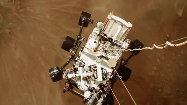 Mars landing (Twitter)