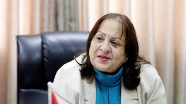وزيرة الصحة الفلسطينية مي كيلة