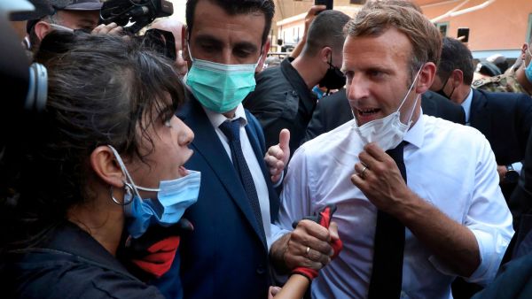 الرئيس إيمانويل ماكرون