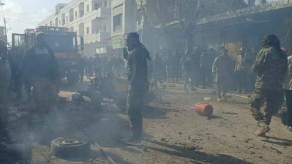 انفجار سيارة مفخخة في بلدة الراعي